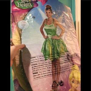 Tinker bell adult costume without wings